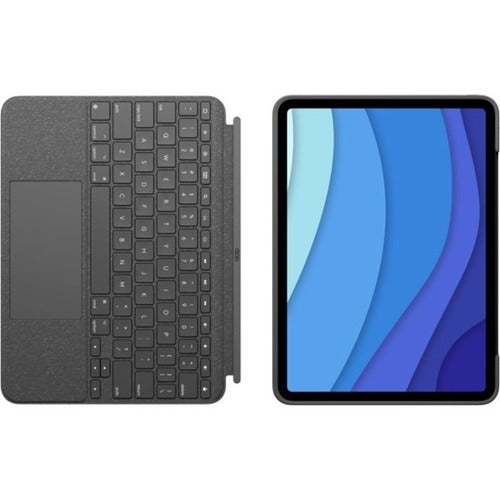 Logitech Combo Touch Keyboard Case for iPad Air (4th Gen) - Oxford Grey - Bass Electronics