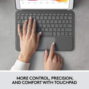 Logitech Combo Touch Keyboard for iPad 10.2" - English - Bass Electronics