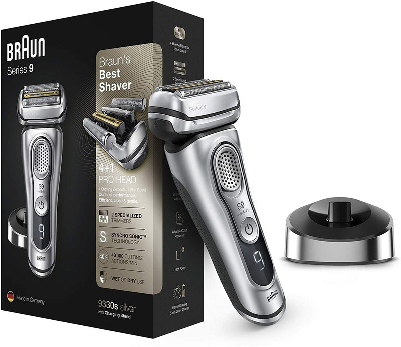Braun Series 9 Wet & Dry Cordless Men's Shaver (9330s) - Bass Electronics
