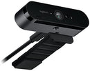 Logitech BRIO Webcam with 4K Ultra HD Video & HDR - Bass Electronics