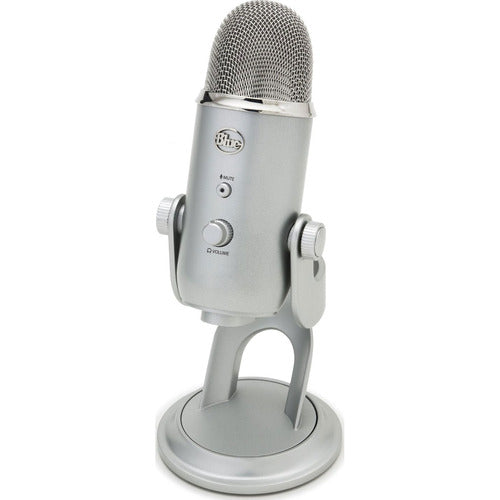 Blue Microphones Yeti USB Microphone - Silver - Bass Electronics