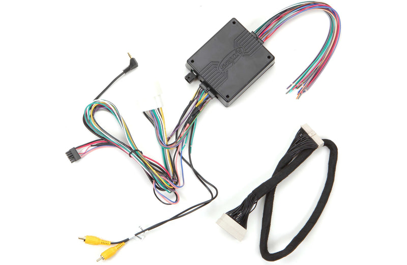 Metra 99-6520B Dash and Wiring Kit Install retains the factory 4.3" screen in a 2011-14 Dodge Journey (Black) - Bass Electronics