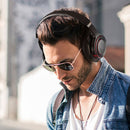 Audio Technica ATH-WS990BT Over-Ear Noise Cancelling Bluetooth Headphones - Black (Open Box) - Bass Electronics