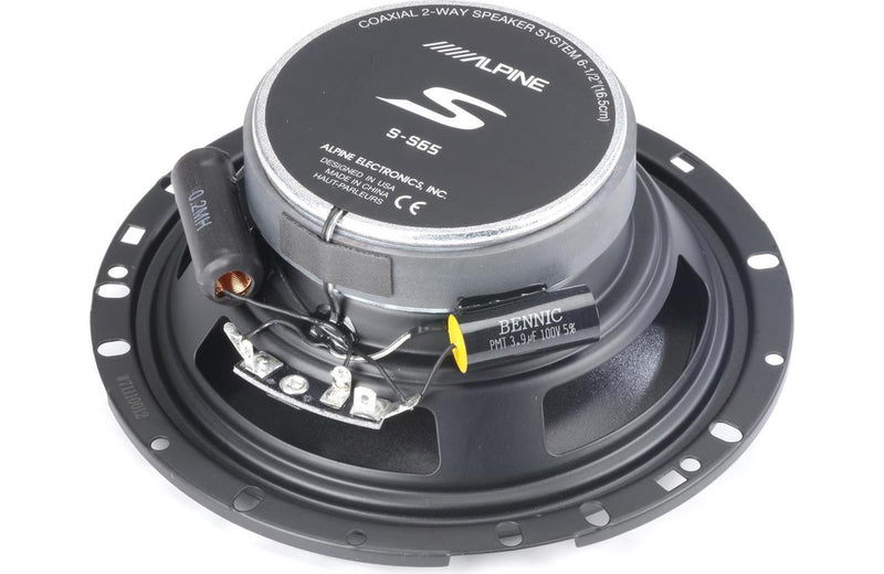 Alpine S-S65 6-1-2 2-way car speakers2
