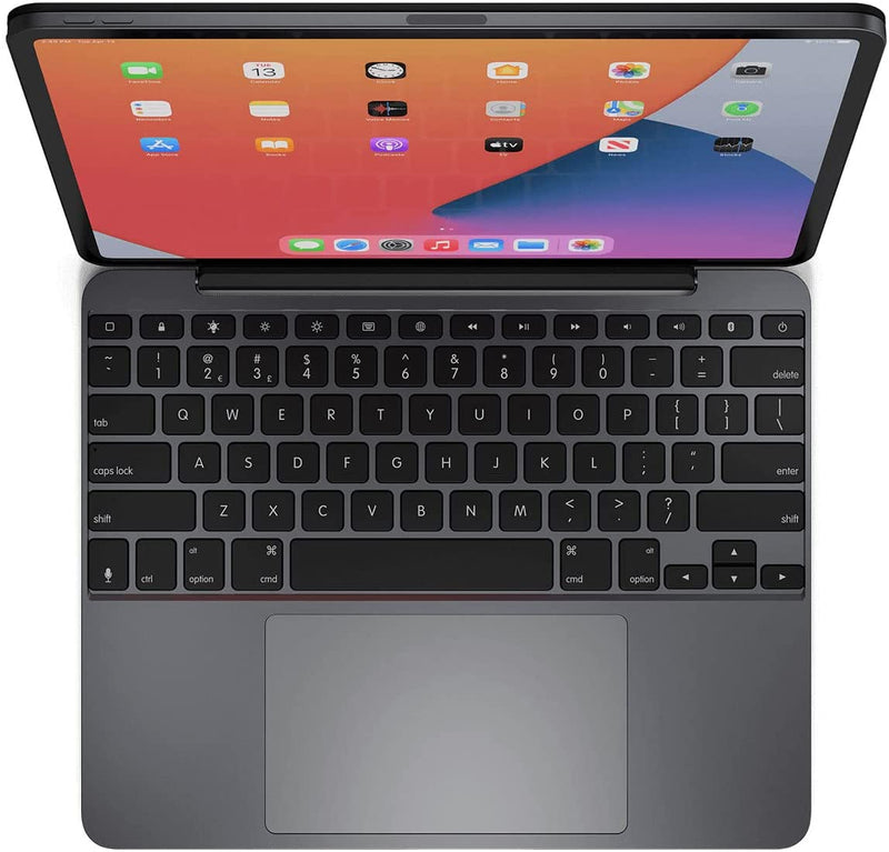 Brydge 12.9 MAX+ Wireless Keyboard Case with Trackpad for iPad Pro 12.9" - Space Grey - Bass Electronics