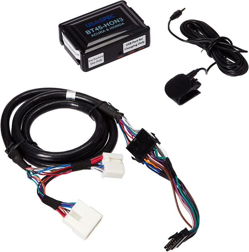 USA Spec Bluetooth Interface with AUX / USB Charge (Honda / Acura '03 - '14) - Bass Electronics