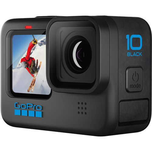 GoPro HERO10 Black Waterproof 5.3K Sports & Helmet Camera - Bass Electronics
