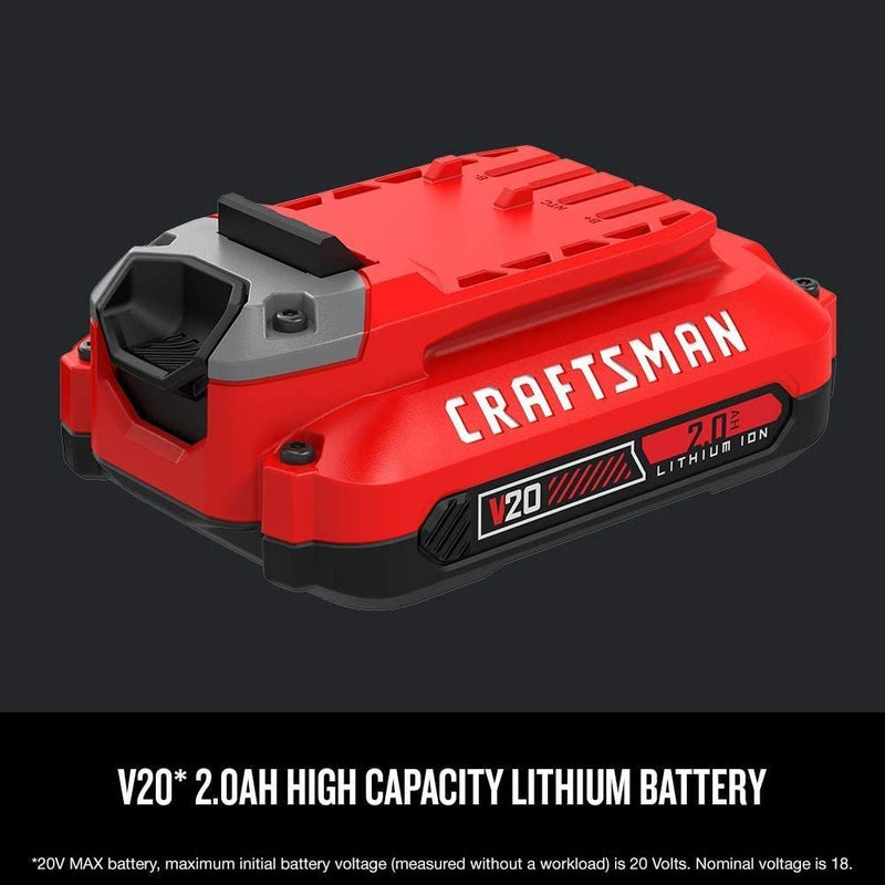 CRAFTSMAN CMCB202 20V MAX 2.0 LI-ION Battery - Bass Electronics