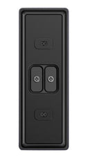 eufy Security Wired 2K Video Doorbell, w/Chime Wireless Wi-fi Compatibility Smart Video Doorbell in Black - Bass Electronics