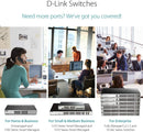 D-Link EasySmart 8 Port Gigabit Desktop Switch with PoE (DGS-1100-08P) - Bass Electronics