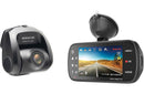 Kenwood DRV-A501WDP HD dash cam with 3" display, Wi-Fi, GPS, and included rear-view cam