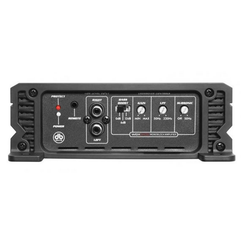 DB Drive WDX G2 Amplifier (2500W RMS - Class D Monoblock) - Bass Electronics