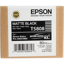 Epson T5808 Matte Black UltraChrome K3 Ink Cartridge - Bass Electronics