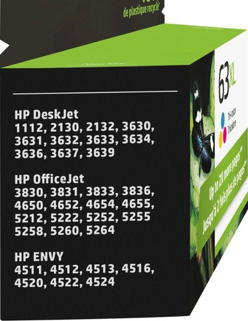 HP - 63XL High-Yield Ink Cartridge - Tri-Color - Bass Electronics