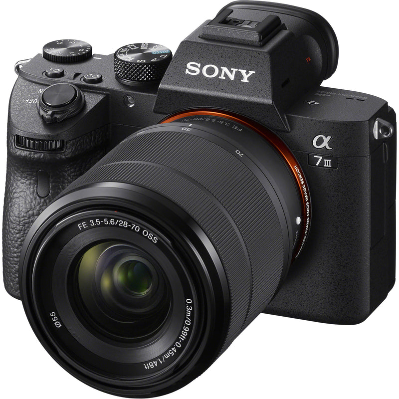 Sony Alpha a7 III Full-Frame Mirrorless Vlogger Camera with 28-70mm OSS Lens Kit - Bass Electronics