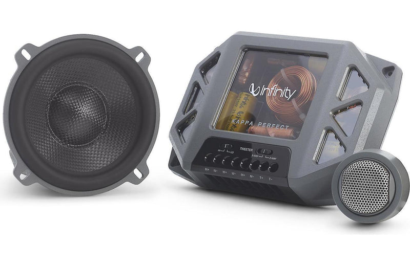 Infinity Kappa Perfect 500 5-1/4" Component Speaker System - Bass Electronics