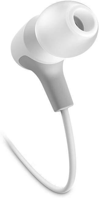 JBL E15 In-Ear Headphones with One-Button Remote and Mic (White) - Bass Electronics