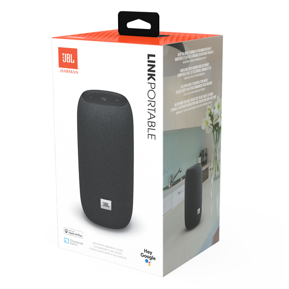 JBL Link Portable Waterproof Bluetooth Wireless Speaker - Black - Bass Electronics