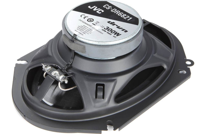 JVC CS-DR6821 DR Series 6 x 8 2-Way Coaxial Car Speakers 300W Max Power - Bass Electronics
