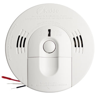 kidde kn-cosm-ibaca 120V AC Talking Smoke & Carbon Monoxide Alarm with Front-Load AA Battery Backup 900-0119 - Bass Electronics