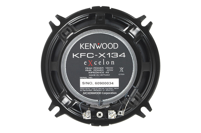 Kenwood Excelon KFC-X134 5-1/4" 2-way car speakers