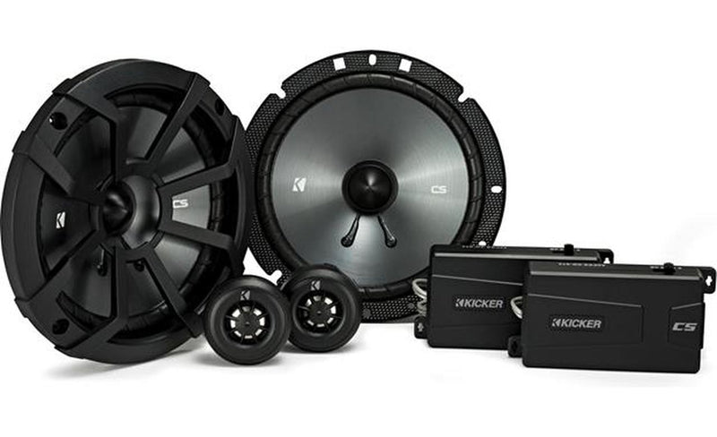 Kicker 43CSS674 6-3/4" Component Speaker System - Bass Electronics