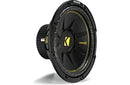 Kicker 44CWCS124 CompC Series 12" SVC 4-ohm subwoofer - Bass Electronics