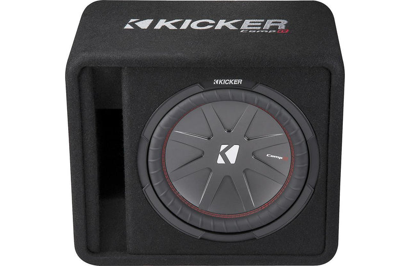 Kicker CompR 43VCWR122 Single 12" Ported enclosure - Bass Electronics