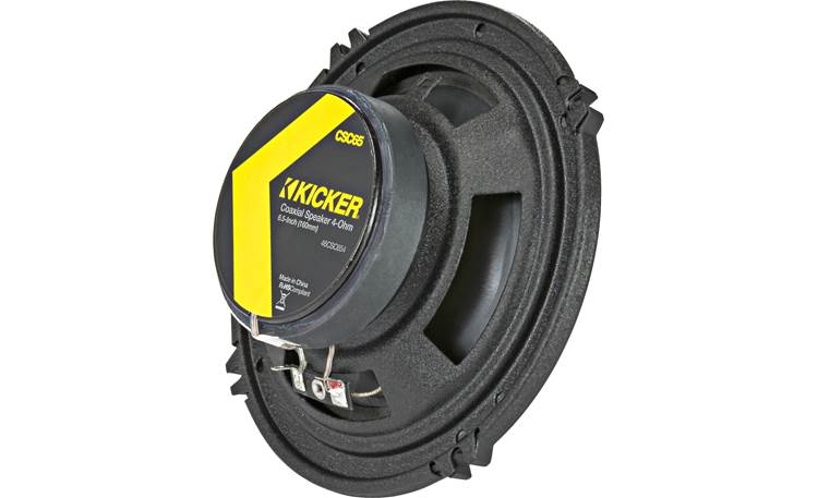 Kicker CSC65 6.5" 2 Way 300W 4 Ohm Coaxial Car Speakers - Bass Electronics