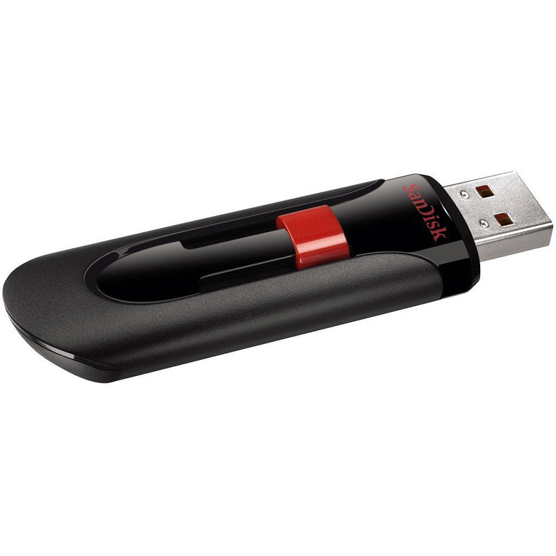 Sandisk 64 GB Cruzer Glide USB 2.0 Flash Drive - Bass Electronics