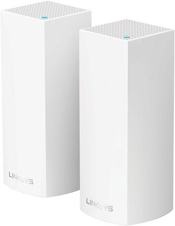 Linksys Velop Tri-Band AC4400 Whole Home WiFi Mesh System, 2-Pack - Bass Electronics