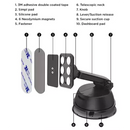 Mighty Mount M3540W Simpl Touch - Magnetic Dash & Windshield Mount