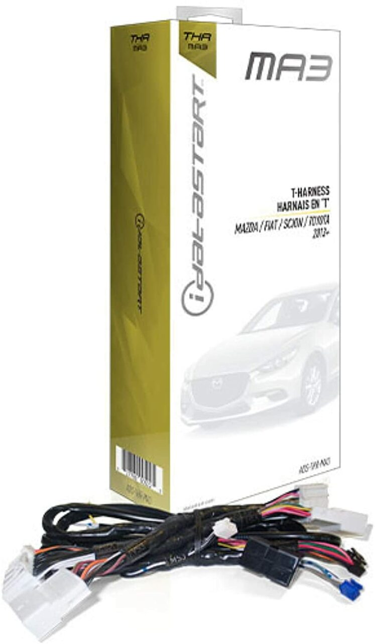 iDatastart ADS-THR-MA3 Mazda T-Harness for HC and DC3 Series - Bass Electronics