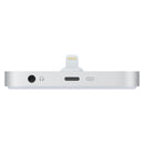 iPhone Lightning Dock – Silver - Bass Electronics