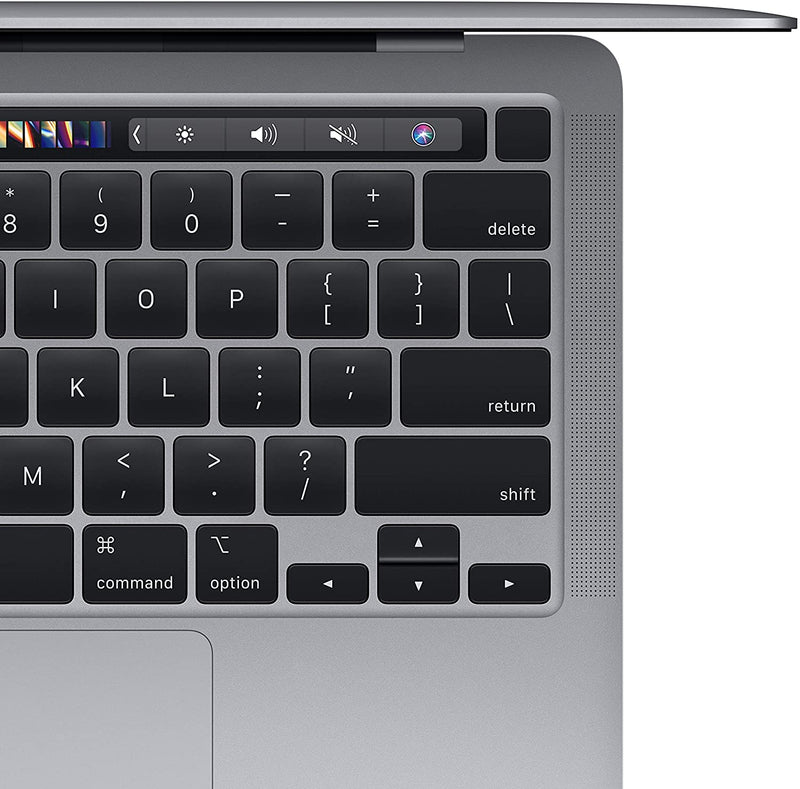 Apple MacBook Pro 13.3" w/ Touch Bar (Fall 2020) - Space Grey (Apple M1 Chip / 256GB SSD / 8GB RAM) - Bass Electronics