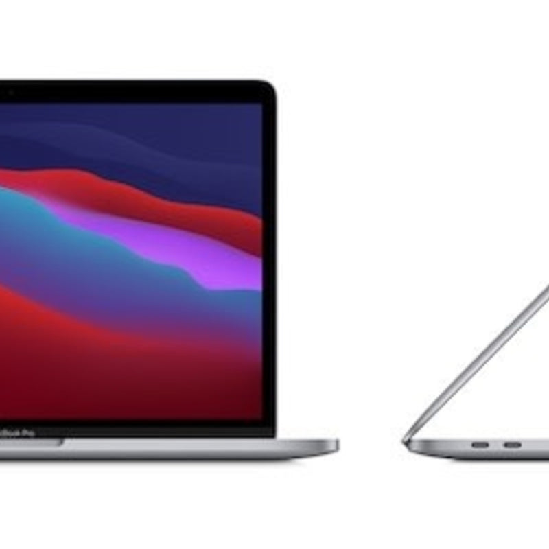 Apple MacBook Pro 13.3" w/ Touch Bar (Fall 2020) - Space Grey (Apple M1 Chip / 512GB SSD / 8GB RAM) - En - Bass Electronics
