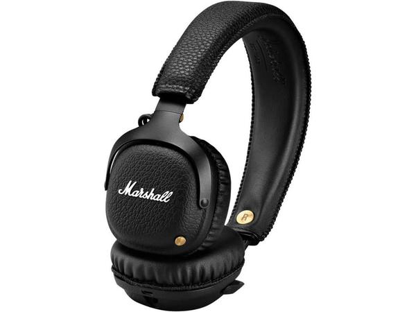 Marshall Mid Bluetooth Wireless On-Ear Headphone, Black - Bass Electronics