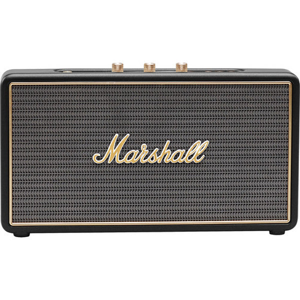Marshall Stockwell Portable Bluetooth Speaker with Case, Black