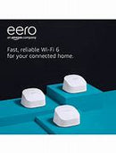 Système Wi-Fi 6 maillé double bande eero 6 avec hub domestique intelligent Zigbee intégré (1 routeur eero 6 + 2 prolongateurs eero 6) 