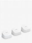 Système Wi-Fi 6 maillé double bande eero 6 avec hub domestique intelligent Zigbee intégré (1 routeur eero 6 + 2 prolongateurs eero 6) 