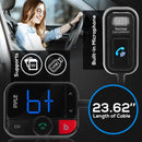 Pyle PBT97 Cigarette Lighter Bluetooth FM Transmitter - Universal Wireless Car Bluetooth Adapter - Bass Electronics