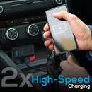 Pyle PBT97 Cigarette Lighter Bluetooth FM Transmitter - Universal Wireless Car Bluetooth Adapter - Bass Electronics