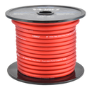 Wirez Tech Plus 4 Guage Power Wire PTPR4-100 Red 100 % Pure Copper ( Sold by Foot ) - Bass Electronics