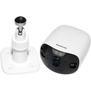 Panasonic KX-HNA715W Homehawk Outdoor Camera Wall Mount (KX-HNA715W) (White) - Bass Electronics