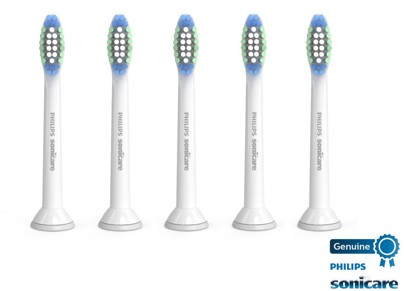 Philips sonicare simply clean 5-pack brush heads hx6015/03 - Bass Electronics