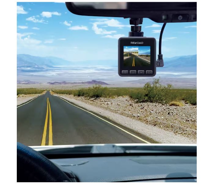 Reload Auto Camera Reload Dual Dashboard and Backup Camera Super Night Vision, 140° View,