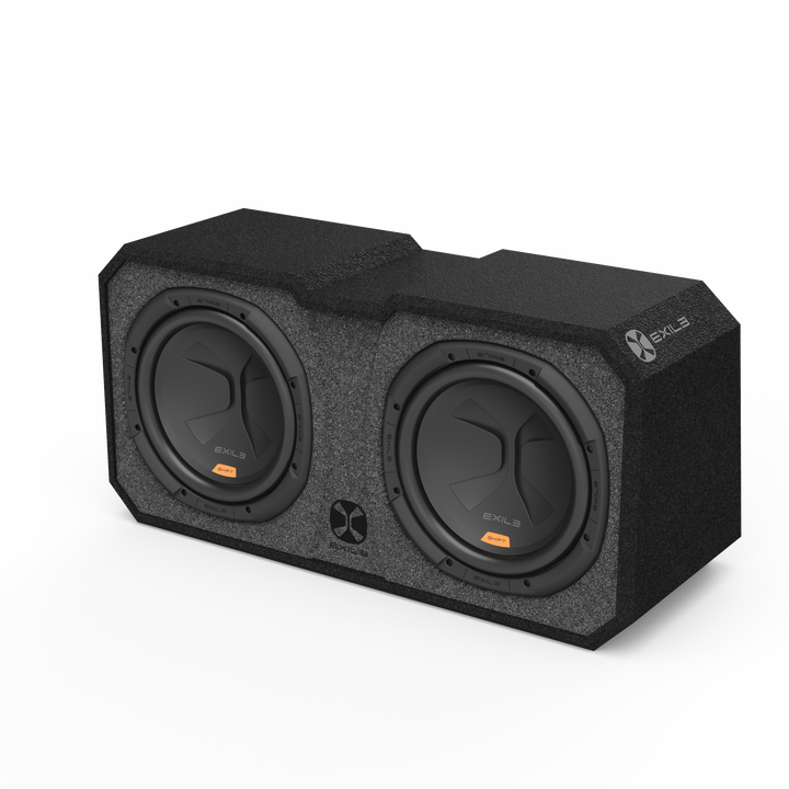 Exile S212 | Dual 12" Enclosed Subwoofer - Bass Electronics