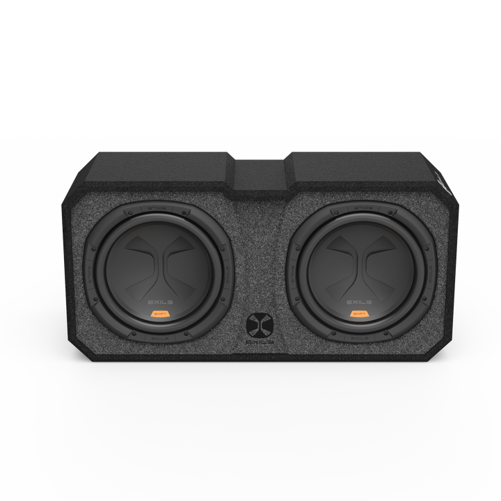 Exile S212 | Dual 12" Enclosed Subwoofer - Bass Electronics