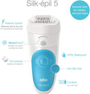 Braun Silk-épil 5 Wet & Dry Epilator (SES5-810) - Bass Electronics