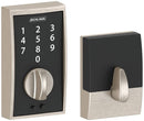 Schlage Touch Century Deadbolt (Satin Nickel) BE375 CEN 619 by Schlage Lock Company - Bass Electronics